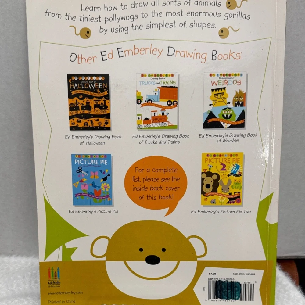 Ed Emberley’s Animals Kids Drawing Book